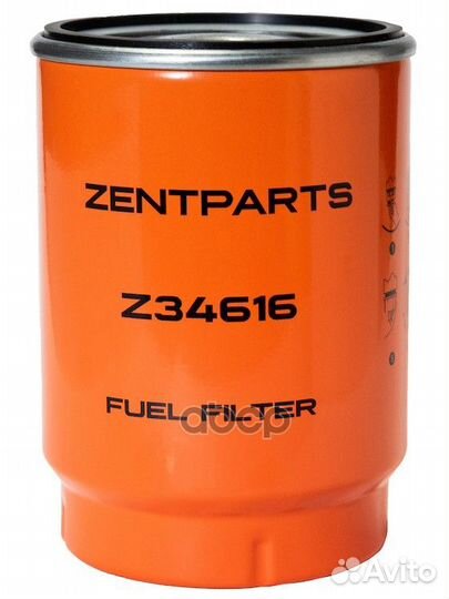 Фильтры топливныеzentparts Z34616 zentparts