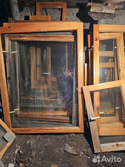Деревянные окнные рамы