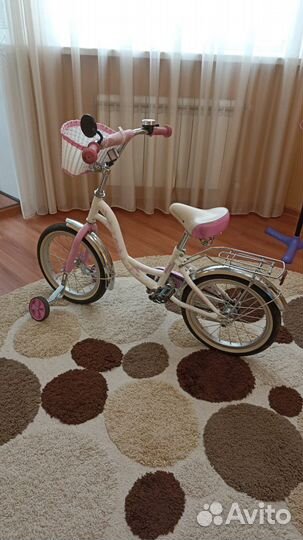 Детский велосипед Novatrack Butterfly 14