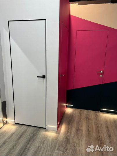 Скрытые межкомнатные двери под покраску