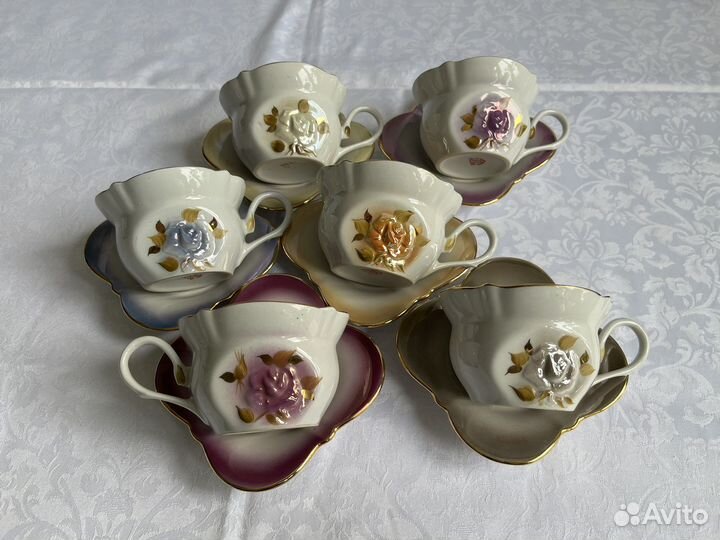 Чайная пара Чайный сервиз Кофейный сервиз