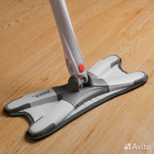 Швабра с отжимом deko dkfm02 SET3 (3 смен насадки)