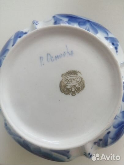 Посуда Гжель