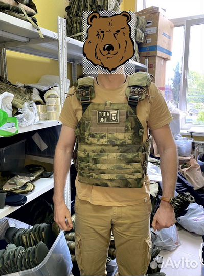 Бронежилет плитник под плиты Гранит и аналогов