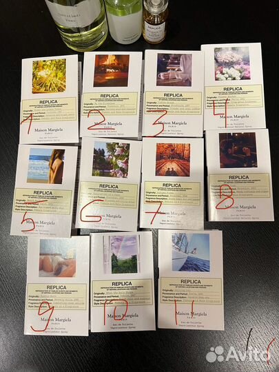 Maison margiela replica Семплы, пробникиОригинал