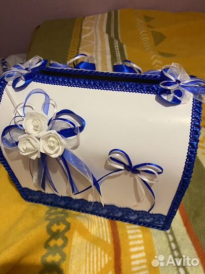 Свадебный сундук для денег