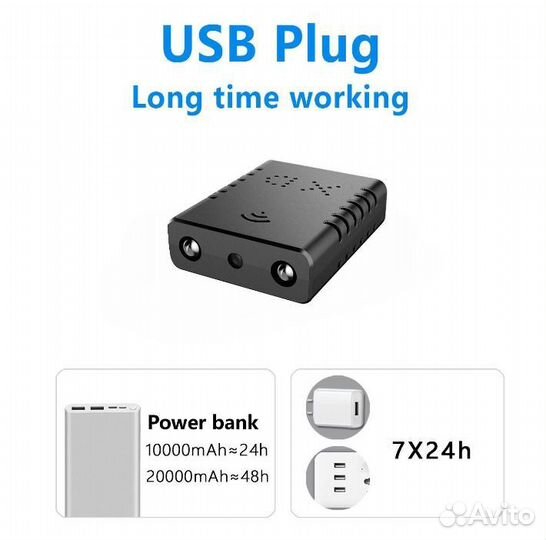 USB WiFi Мини камера XD-08