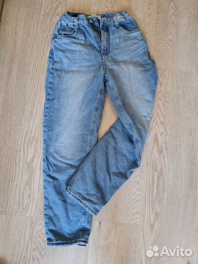 Зимние джинсы 148 -152 см отличные