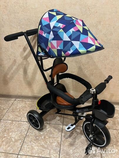 Велосипед детский с ручкой