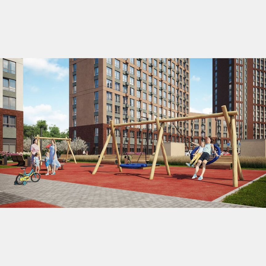 1-к. квартира, 38,1 м², 22/24 эт.