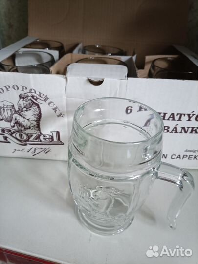 Бокалы новы в коробке 0.5