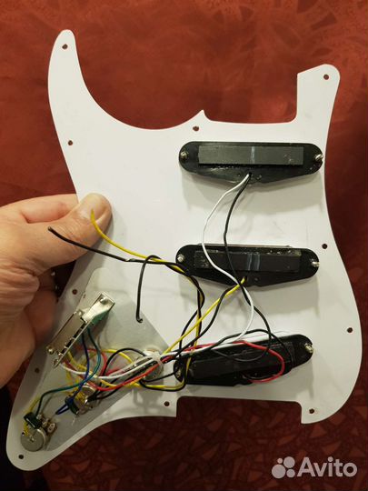 Пикгард stratocaster в сборе