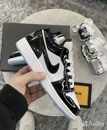 Кроссовки nike air jordan 1 low se concord