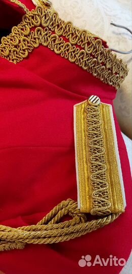 Женский гусарский костюм, 44-46, шерсть, ателье