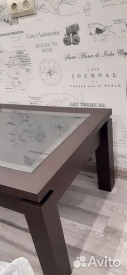 Журнальный стол в стиле лофт