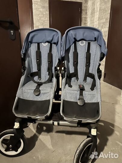 Коляска для двойни bugaboo 3 в 1