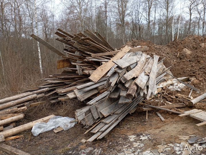 Дрова и б/у Поддоны 120х100