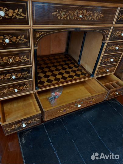 Старинный секретер Бидермейер