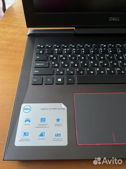 Ноутбук dell Inspiron 15 7577 Gaming