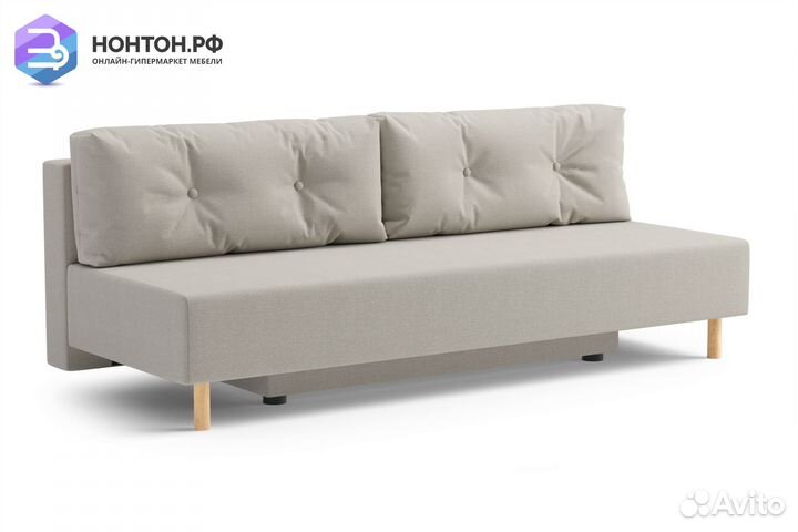 Диван еврокнижка Сайле светло-бежевый