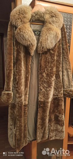 Шуба женская мутоновая