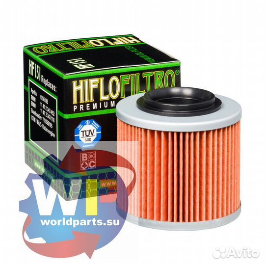 Hiflo filtro масляный фильтр HF151