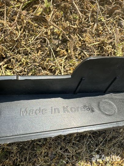 Губа(юбка) пер. бампера (рестайл) chevrolet cruz