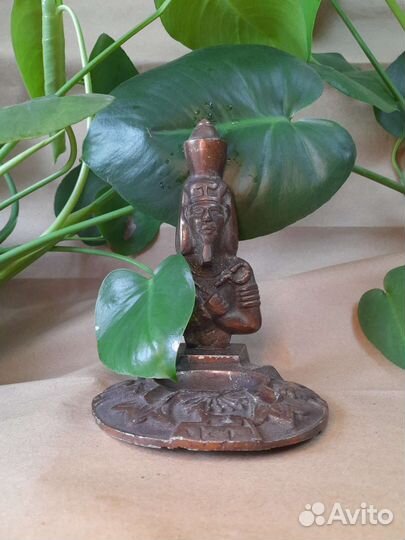 Пепельница курительница подсвечник Фараон ретро