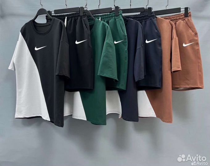 Спортивный костюм Nike футболка+ шорты 48-66 р