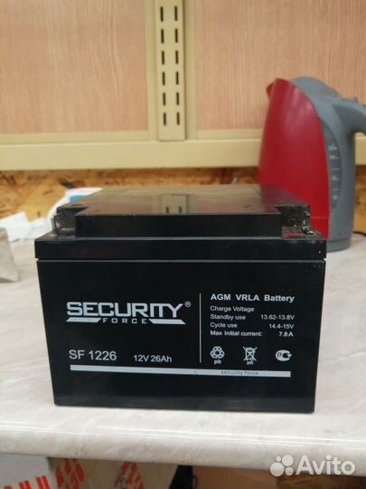 Аккумулятор Security Force SF 1226 (12V / 26Ah)