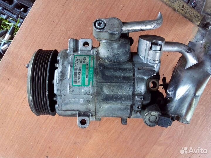 Компрессор кондиционера volkswagen