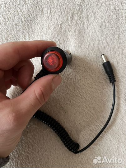 Прикуриватель с кнопкой переход на 12V