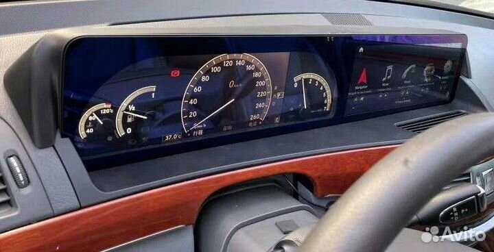 Монитор 12.3 Mercedes-Benz S W221