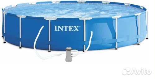 Каркасный бассейн intex 457х122