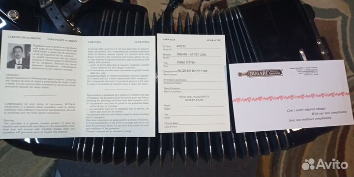 Аккордеон, Bugari