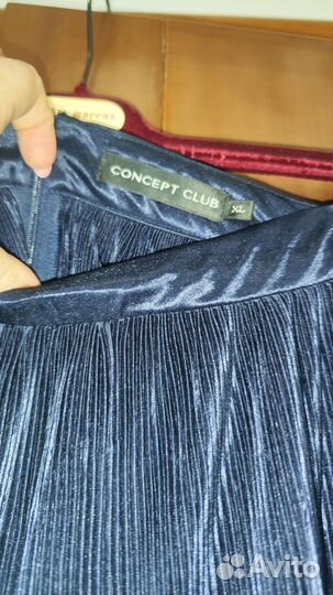 Юбка плиссе XL