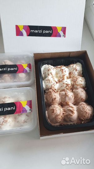 Профитроли с пломбирным муссом