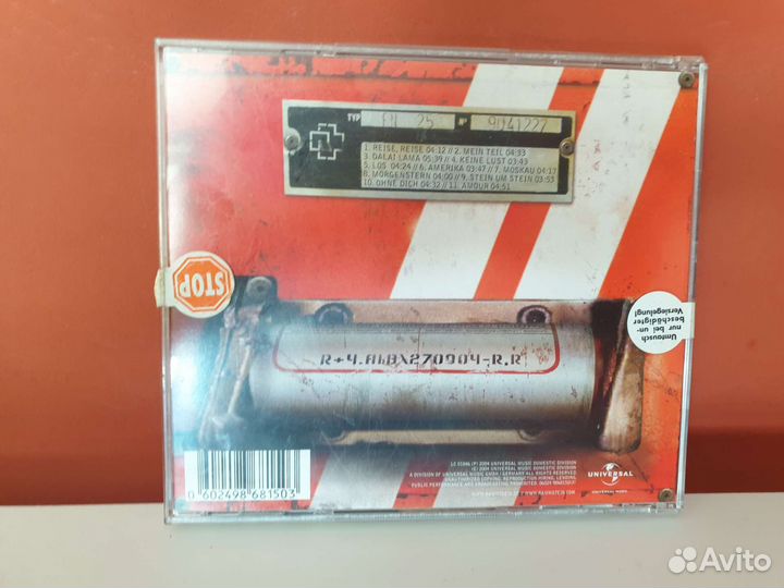 Rammstein - Reise, Reise (CD, 2004, Germany)