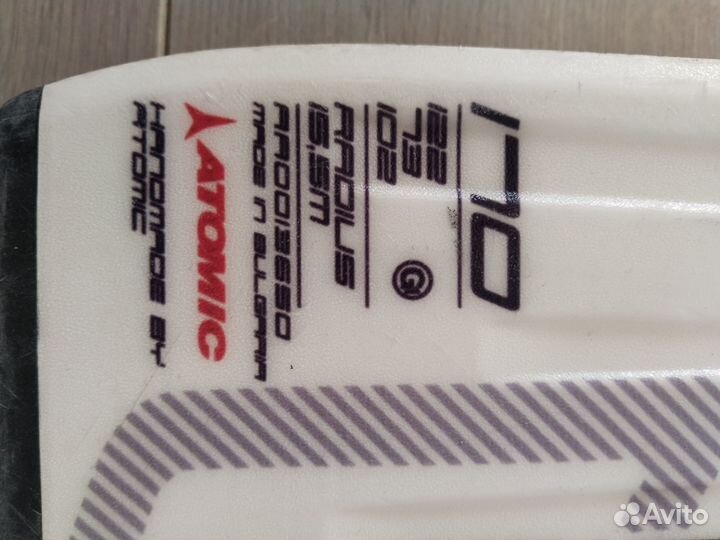 Горные лыжи atomic 170см