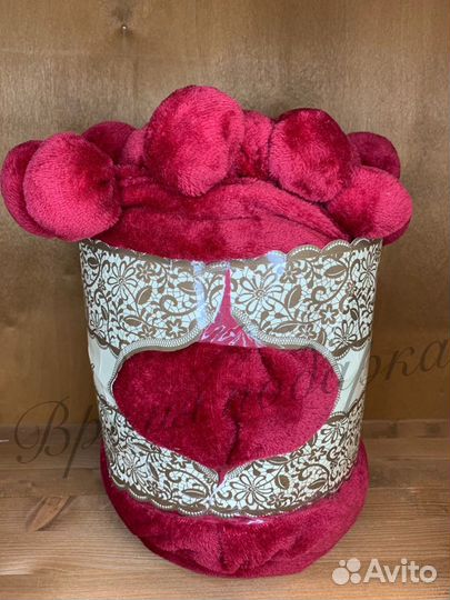 Подарок Плед с бубонами