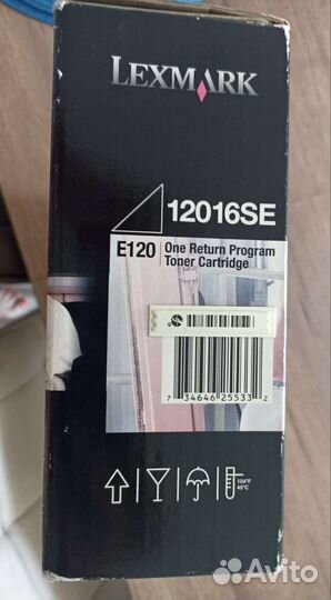 Картридж Lexmark 12016SE, черный