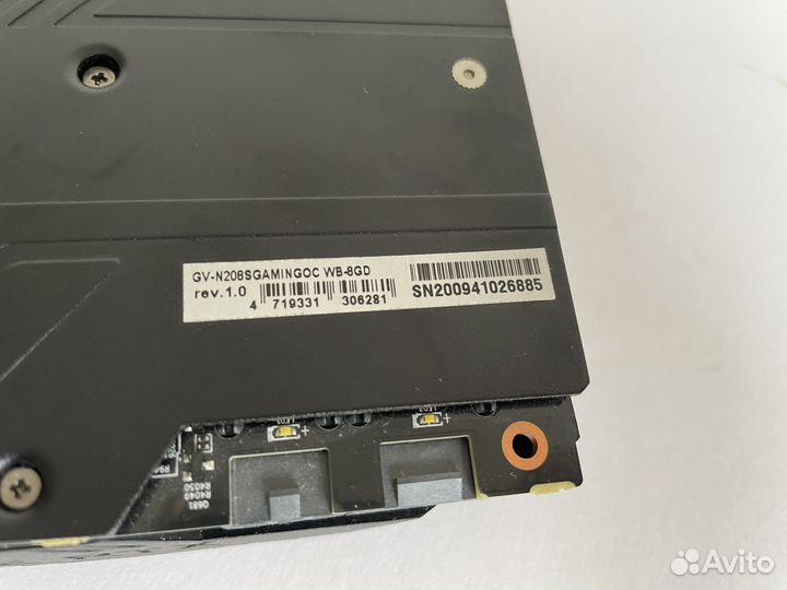 Видеокарта gigabyte geforce rtx 2080