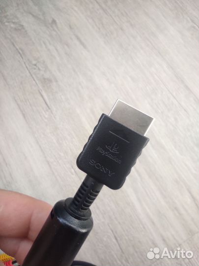 Кабель AV для Sony PlayStation 1, 2, 3 (оригинал)