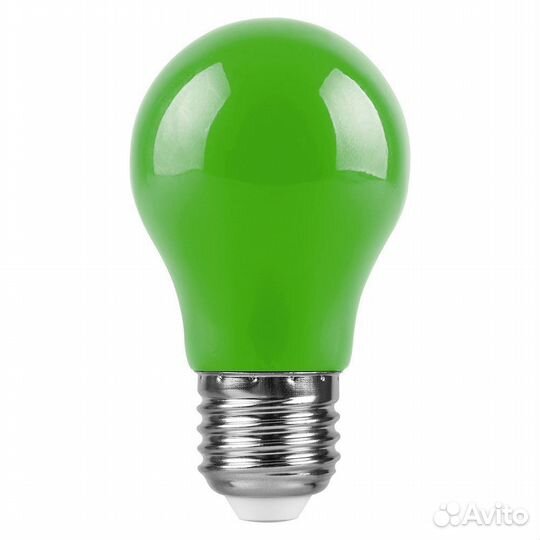 Лампа светодиодная LB-375 E27 3W зеленый 259