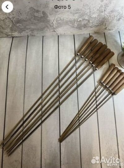 Набор для мангала в кейсе новый