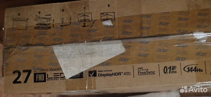 Монитор Acer 144 Гц 27