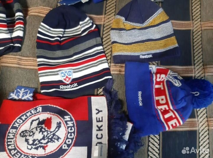 Шапочки хоккейные NHL reebok (ассортимент)