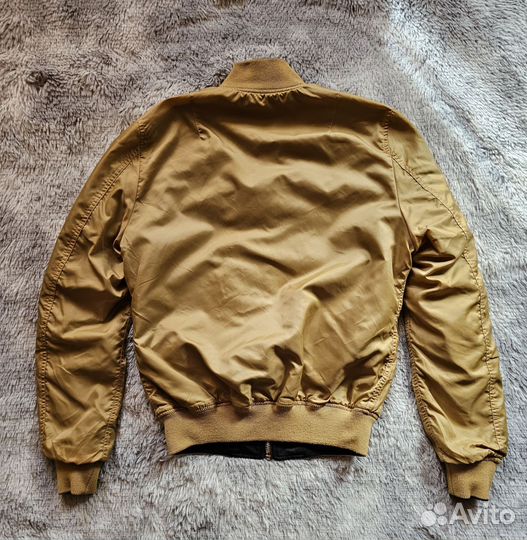 Бомбер Двусторонний Alpha Industries оригинал M-S