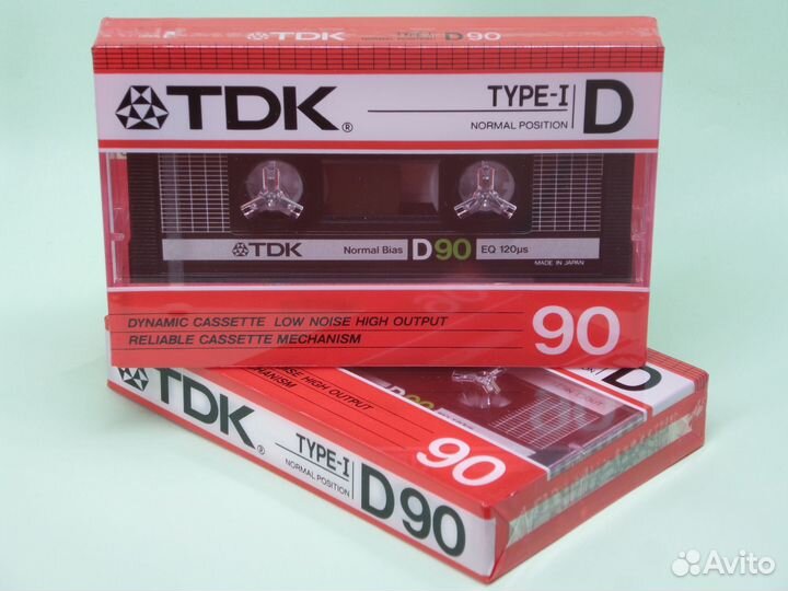 Аудиокассеты TDK 2 шт. одним лотом