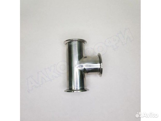 Тройник кламп-кламп 3